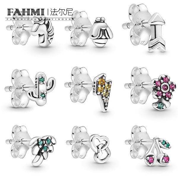 100% 925 sterling silver me series 9 separate lucky butterfly crescent horseshoe note charm earrings ladies trend, Golden;silver
100% 925 sterling silver me series 9 separate lucky butterfly crescent horseshoe note charm earrings ladies trend, Golden;silver