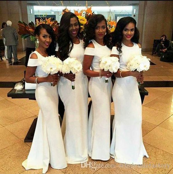 newly cap sleeves mermaid bridesmaid dresses jewel neck floor length women wedding party evening gowns custom maid of honor dresses, White;pink
newly cap sleeves mermaid bridesmaid dresses jewel neck floor length women wedding party evening gowns custom maid of honor dresses, White;pink