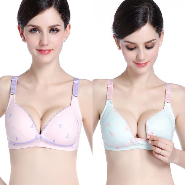 8 colors maternity nursing bra for feeding underwear clothes for pregnant women cotton pregnancy breastfeeding bra underwear, White
8 colors maternity nursing bra for feeding underwear clothes for pregnant women cotton pregnancy breastfeeding bra underwear, White