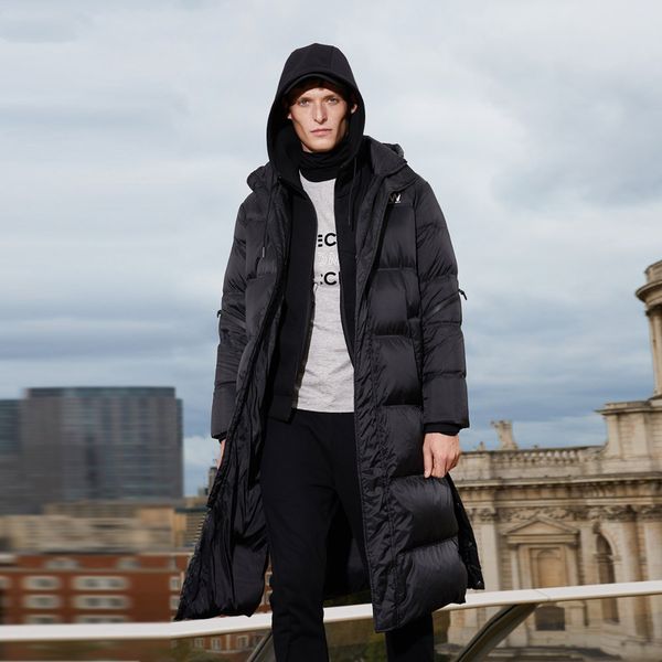 men's winter long hooded duck outdoors outerwear winter male casual fashion down jacket coat menswear, Black
men's winter long hooded duck outdoors outerwear winter male casual fashion down jacket coat menswear, Black