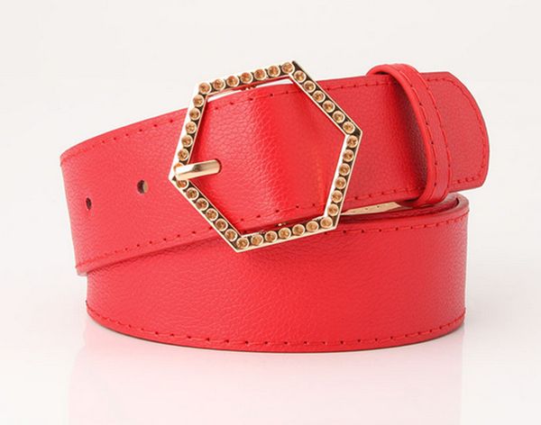2020 new trend hexagon alloy buckle women's belt fashion korean wild girl clothing decorative belt, Black;brown
2020 new trend hexagon alloy buckle women's belt fashion korean wild girl clothing decorative belt, Black;brown