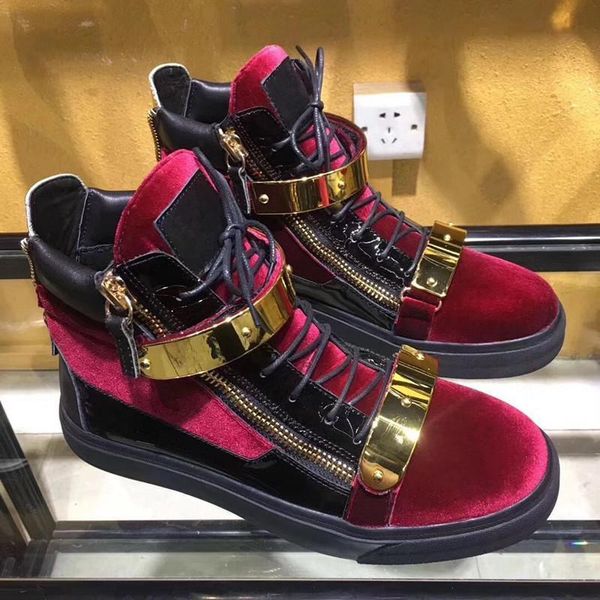 men and women genuine leather fashion sneakers crocodile alligator double side zipper metal decoration flat shoes size 35-46 kmh02, Black
men and women genuine leather fashion sneakers crocodile alligator double side zipper metal decoration flat shoes size 35-46 kmh02, Black