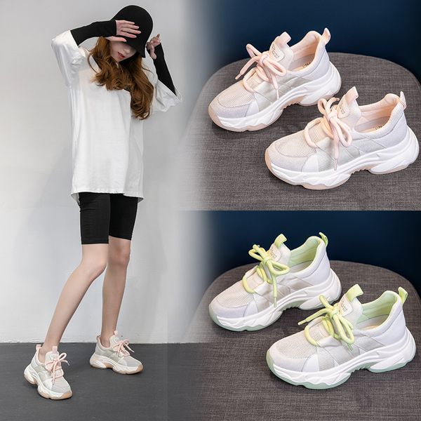 summer genuine leather women's running shoes wild mesh breathable comfortable thick bottom casual sneakers for women zp-335 
summer genuine leather women's running shoes wild mesh breathable comfortable thick bottom casual sneakers for women zp-335