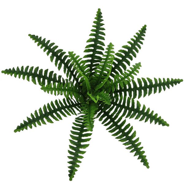 18 heads artificial fern grass persian leaves plants simulation branch leaf fake grass green bonsai wall home garden decorations
18 heads artificial fern grass persian leaves plants simulation branch leaf fake grass green bonsai wall home garden decorations