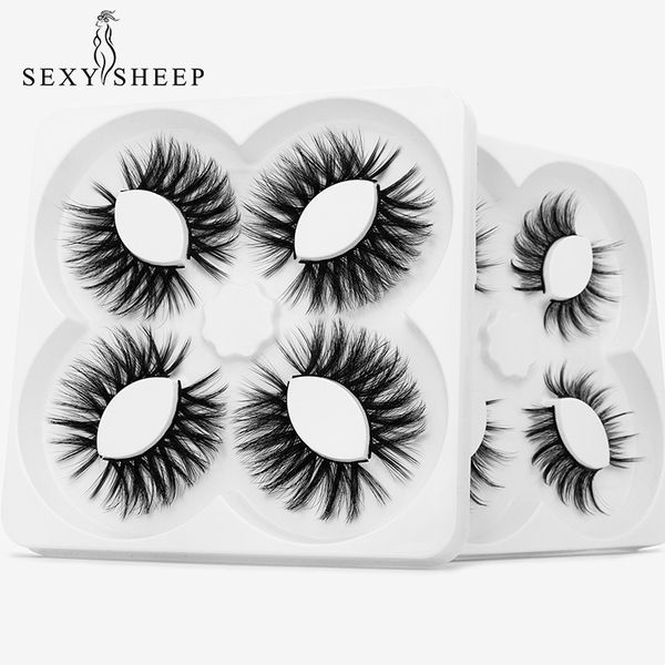 sexysheep 4 pairs faux mink lashes medium-length false eyelashes fake lashes makeup tools extension mink eyelashes maquiagem
sexysheep 4 pairs faux mink lashes medium-length false eyelashes fake lashes makeup tools extension mink eyelashes maquiagem