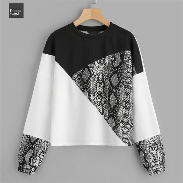 цвет блока кожи женщин пуловер с длинным рукавом o шеи streetwear перемычки мода змея осень повседневная женщин перевозкы груза фуфайки паде, Black
цвет блока кожи женщин пуловер с длинным рукавом o шеи streetwear перемычки мода змея осень повседневная женщин перевозкы груза фуфайки паде, Black