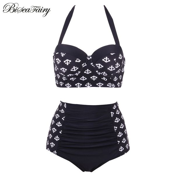 biseafairy 2019 new high waist swimsuit bikinis women push up bikini set plus size swimwear vintage retro halter bathing suit y19052702, White;black
biseafairy 2019 new high waist swimsuit bikinis women push up bikini set plus size swimwear vintage retro halter bathing suit y19052702, White;black