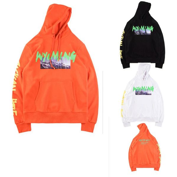 fw18 kanye west season 5 oversize wyoming mountains pattern letter printing men hoodie pullover hip hop casual sweatshirt, Black
fw18 kanye west season 5 oversize wyoming mountains pattern letter printing men hoodie pullover hip hop casual sweatshirt, Black