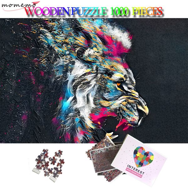 painted lion art jigsaw puzzle 1000 pieces wooden 50*75cm puzzle home decor puzzle games adults puzzles toys kids gifts t200421
painted lion art jigsaw puzzle 1000 pieces wooden 50*75cm puzzle home decor puzzle games adults puzzles toys kids gifts t200421