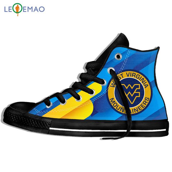 walking canvas boots shoes breathable west virginia college university wearable comfort sport shoes classic sneakers, Black
walking canvas boots shoes breathable west virginia college university wearable comfort sport shoes classic sneakers, Black