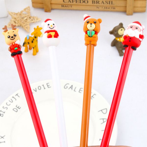 gel pen stationery kawaii snowman bear christmas cute school and office pen suppliers plastic black ink color kids gifts 0.5mm
gel pen stationery kawaii snowman bear christmas cute school and office pen suppliers plastic black ink color kids gifts 0.5mm