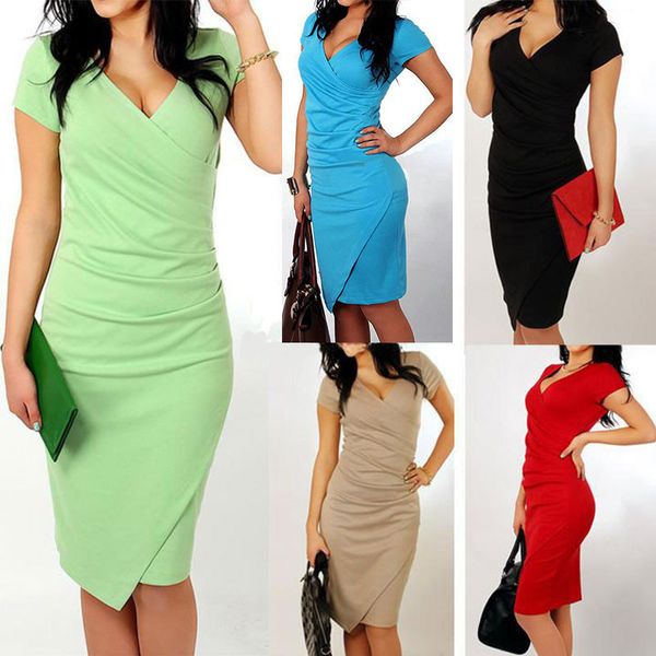 backlakegirls vintage elegant pure color pleated office work vestidos business formal bodycon women pencil dress vestidos, White;black
backlakegirls vintage elegant pure color pleated office work vestidos business formal bodycon women pencil dress vestidos, White;black