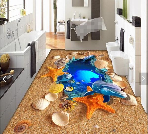 wdbh 3d pvc flooring custom p beach dolphin starfish self-adhesive floor sticker home decor 3d wall murals wallpaper for living room
wdbh 3d pvc flooring custom p beach dolphin starfish self-adhesive floor sticker home decor 3d wall murals wallpaper for living room