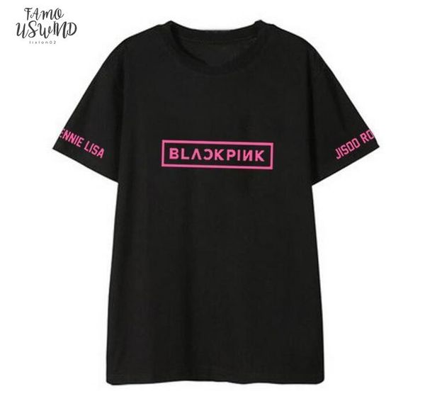 kpop blackpink 100% cotton member name printing on the sleeve o neck short sleeve t shirt for summer style lisa rose, White
kpop blackpink 100% cotton member name printing on the sleeve o neck short sleeve t shirt for summer style lisa rose, White