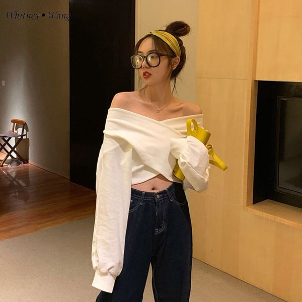 уитни ван 2020 осенняя мода streetwear sexy креста рассечение шеи короткие толстовка женщины толстовки пуловеры, Black
уитни ван 2020 осенняя мода streetwear sexy креста рассечение шеи короткие толстовка женщины толстовки пуловеры, Black