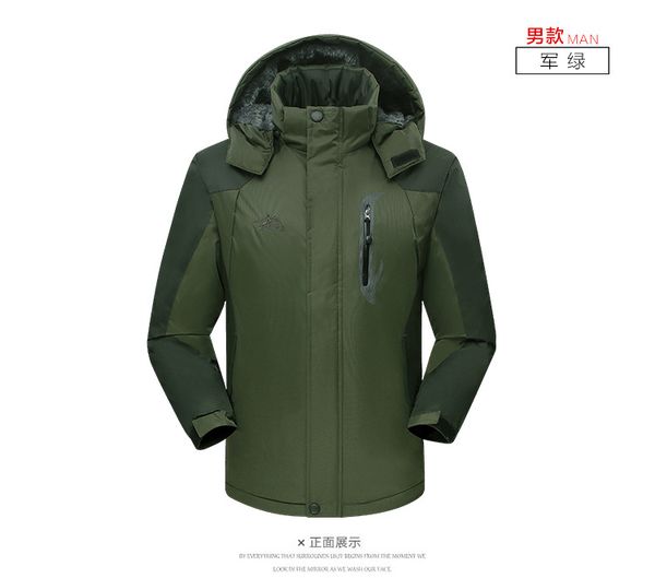 new style outdoor raincoat jacket men's and women's warm couple's wind-resistant jacket breathable winter plus velvet thick
new style outdoor raincoat jacket men's and women's warm couple's wind-resistant jacket breathable winter plus velvet thick