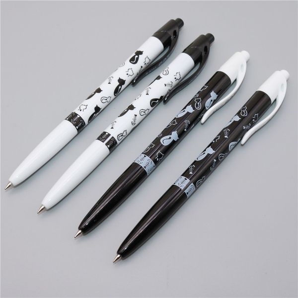 6 pcs portable cat ballpoint pen press type stationery ballpoint pen 0.5mm blue ink school office supplies gift stationery, Blue;orange
6 pcs portable cat ballpoint pen press type stationery ballpoint pen 0.5mm blue ink school office supplies gift stationery, Blue;orange