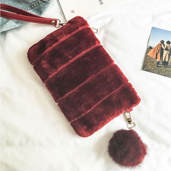 women plush envelope clutch bag casual handbag purse pu strap shoulder bags -opk
women plush envelope clutch bag casual handbag purse pu strap shoulder bags -opk