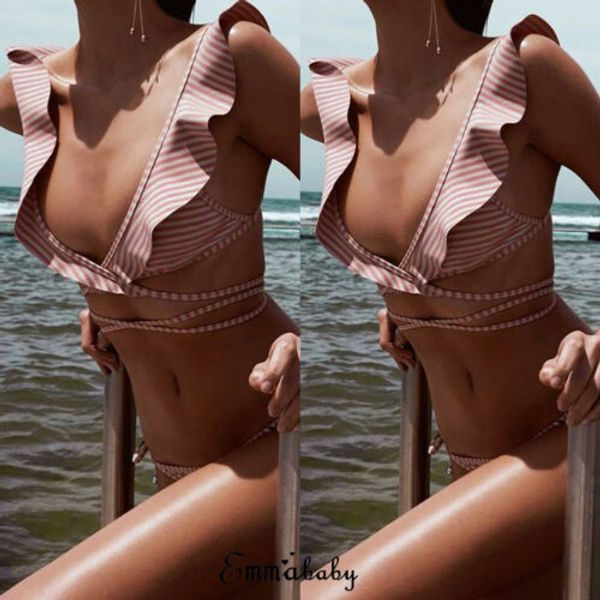 2019 newvwomen bandage push-up padded bikini set swimwear swimsuit bathing suit, White;black
2019 newvwomen bandage push-up padded bikini set swimwear swimsuit bathing suit, White;black