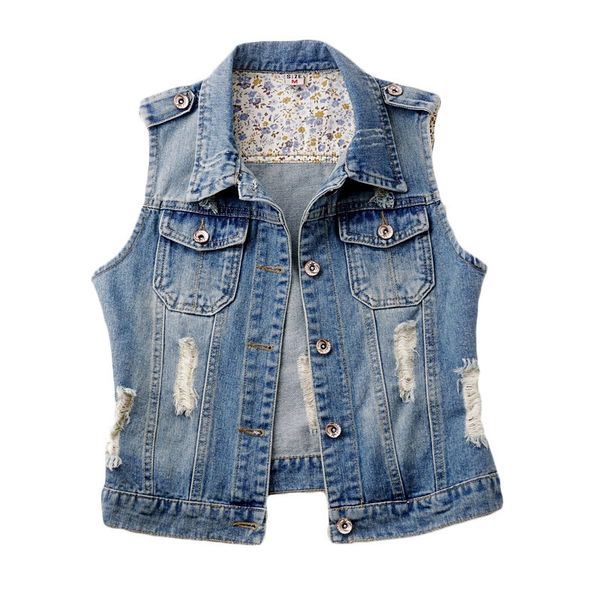 denim vest women casual jeans waistcoat sleeveless slim ripped jacket femme 2019 fashion autumn summer outerwear plus size 5xl, Black;white
denim vest women casual jeans waistcoat sleeveless slim ripped jacket femme 2019 fashion autumn summer outerwear plus size 5xl, Black;white