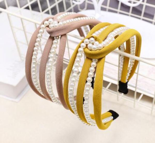 korea knot pearl headband for women girls hairband fashion new hair accessories pearl tiara hair loop ladies headband gb1065, Silver
korea knot pearl headband for women girls hairband fashion new hair accessories pearl tiara hair loop ladies headband gb1065, Silver