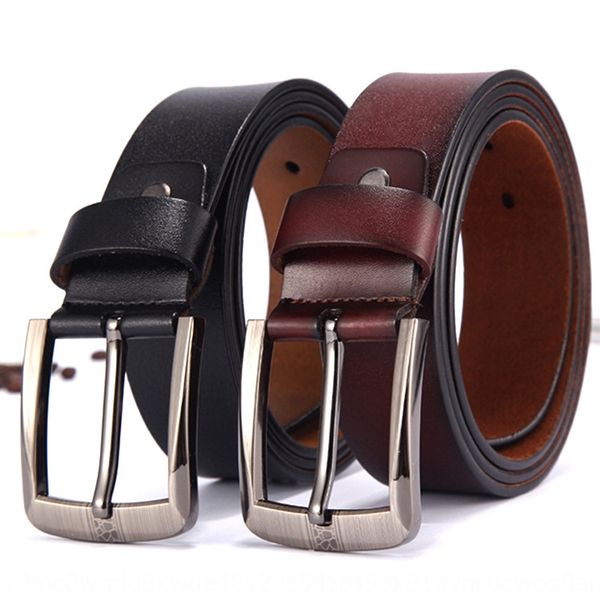 men's belt buckle genuine leather men's belt pure cowhide young and middle-aged casual fashion pin pin pants, Black;brown
men's belt buckle genuine leather men's belt pure cowhide young and middle-aged casual fashion pin pin pants, Black;brown