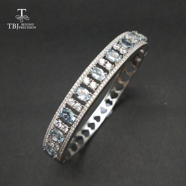 tbj,2017 new 925 silver bangle with 4ct natural aquamarine ov4*6mm gemstone bangle in 925 silver fine jewelry for women as gift, Golden;silver
tbj,2017 new 925 silver bangle with 4ct natural aquamarine ov4*6mm gemstone bangle in 925 silver fine jewelry for women as gift, Golden;silver