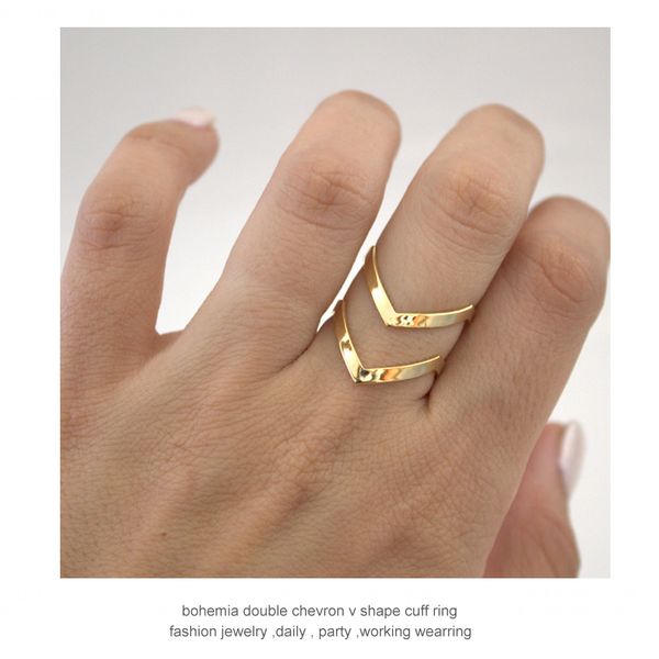 oly2u punk double v line shaped finger ring for women boho chevron knuckle midi finger adjustable rings, Golden;silver
oly2u punk double v line shaped finger ring for women boho chevron knuckle midi finger adjustable rings, Golden;silver