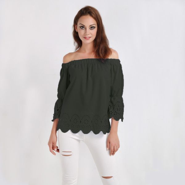 summer latest womens chiffon burnt flower half sleeve shits girls boat neck bottoming hollow shirt green blue xy506, White
summer latest womens chiffon burnt flower half sleeve shits girls boat neck bottoming hollow shirt green blue xy506, White