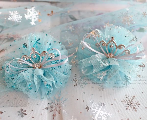 boutique 10pcs fashion rhinestone crown bowknot hairpins glitter snowflake gauze bow tiaras hair clips princess party headwear, Slivery;white
boutique 10pcs fashion rhinestone crown bowknot hairpins glitter snowflake gauze bow tiaras hair clips princess party headwear, Slivery;white