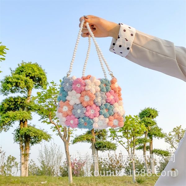 2002 designer flower diy handmade woven bag daisy women shoulder messenger bags pearl chain crossbody bags totes handbags purse
2002 designer flower diy handmade woven bag daisy women shoulder messenger bags pearl chain crossbody bags totes handbags purse