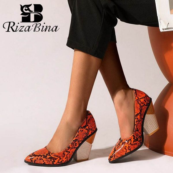 rizabina plus size 34-48 office ladies pumps spring new fashion snake print dance party high heel shoes women footwear, Black
rizabina plus size 34-48 office ladies pumps spring new fashion snake print dance party high heel shoes women footwear, Black