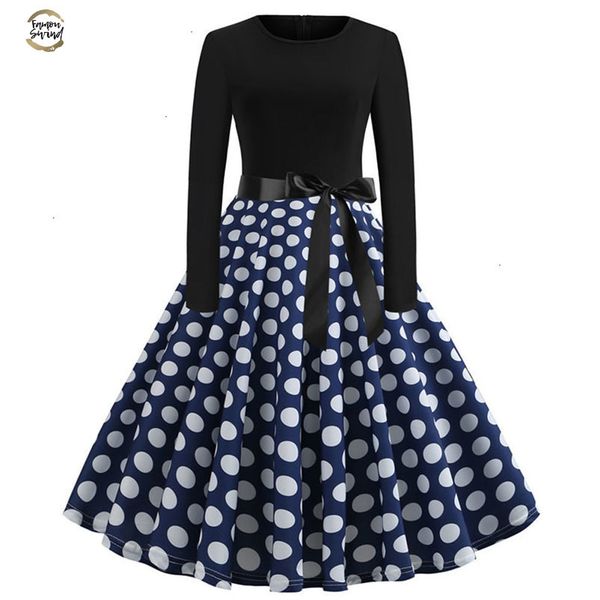 winter christmas dresses women vintage swing pinup elegant party dress long sleeve casual print black designer clothes, Black;gray
winter christmas dresses women vintage swing pinup elegant party dress long sleeve casual print black designer clothes, Black;gray