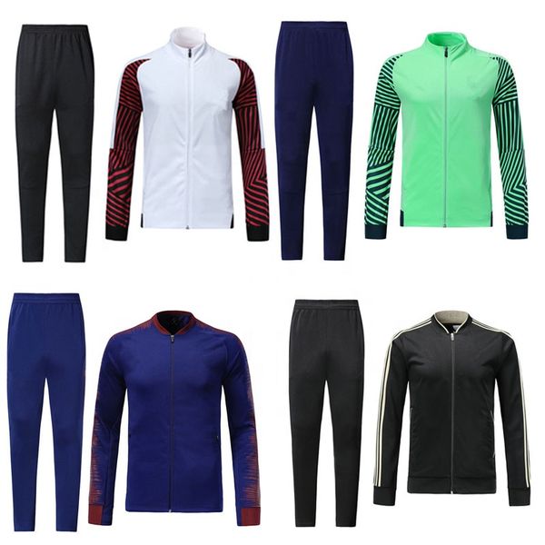 2019 2020 latest new design soccer jacket kits custom logo football tracksuits, Black
2019 2020 latest new design soccer jacket kits custom logo football tracksuits, Black