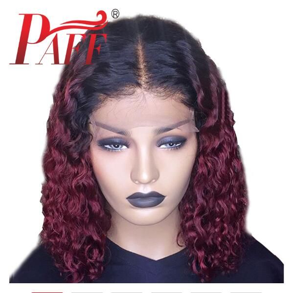paff 1b99j burgundy red short human hair wigs pre plucked lace front bob wig curly wine red brazilain remy wig, Black;brown
paff 1b99j burgundy red short human hair wigs pre plucked lace front bob wig curly wine red brazilain remy wig, Black;brown
