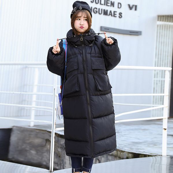 women's down & parkas size plus winter coat korean warm parka women jacket abrigos mujer invierno 2021 y020 yy1262, Black
women's down & parkas size plus winter coat korean warm parka women jacket abrigos mujer invierno 2021 y020 yy1262, Black