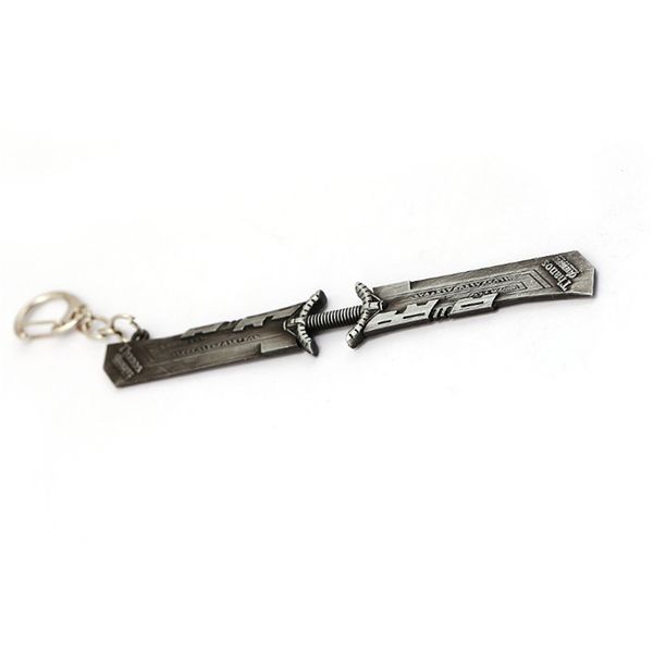marvel film : endgame thanos arms double-edged knife 3d stereo keychain prop accessories couple festival gift pendant, Silver
marvel film : endgame thanos arms double-edged knife 3d stereo keychain prop accessories couple festival gift pendant, Silver
