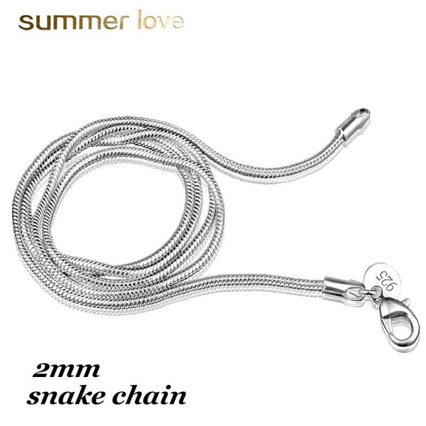 new arrival silver plating snake chain necklace for women men simple style 2mm snake chain choker diy jewelry wholesale
new arrival silver plating snake chain necklace for women men simple style 2mm snake chain choker diy jewelry wholesale