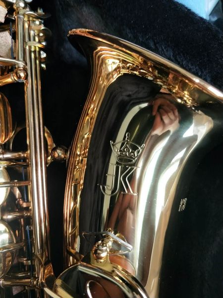 jk keilwerth st110 new arrival alto saxophone brass gold lacquer eb tune musical instruments with mouthpiece case
jk keilwerth st110 new arrival alto saxophone brass gold lacquer eb tune musical instruments with mouthpiece case