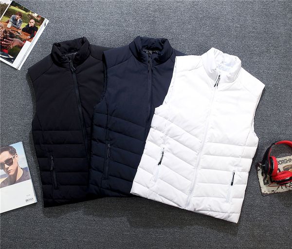 2019 new arrival brand men sleeveless jacket winter ultralight white duck down vest male slim vest 168 m-3xl, Black
2019 new arrival brand men sleeveless jacket winter ultralight white duck down vest male slim vest 168 m-3xl, Black