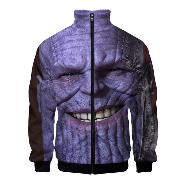 thanos 3d smile printed hoodies men women teenager clothes zipper pullovers sweatshirts, Black
thanos 3d smile printed hoodies men women teenager clothes zipper pullovers sweatshirts, Black