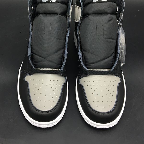 air 1 high og shadow 555088-013 1s i black grey kicks women men basketball sports shoes sneakers trainers with original box, Black;white
air 1 high og shadow 555088-013 1s i black grey kicks women men basketball sports shoes sneakers trainers with original box, Black;white