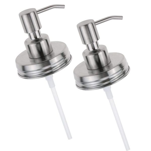 70MM Mason Jar Stainless Steel Soap and Lotion Replacement Pump Lotion Dispenser Lids for Bathroom Kitchen Lotion Dispenser Polish No Jars
70MM Mason Jar Stainless Steel Soap and Lotion Replacement Pump Lotion Dispenser Lids for Bathroom Kitchen Lotion Dispenser Polish No Jars