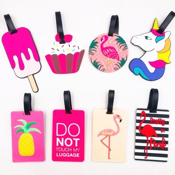travel accessories creative luggage tag animal cartoon silica gel suitcase id addres holder baggage boarding tags portable label, Black
travel accessories creative luggage tag animal cartoon silica gel suitcase id addres holder baggage boarding tags portable label, Black