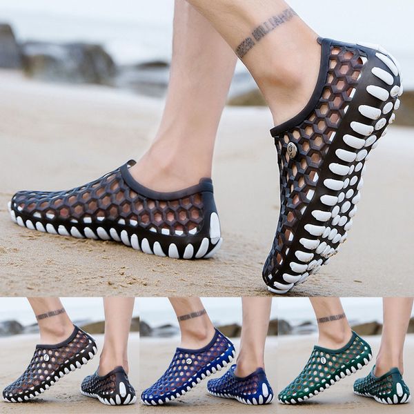 2019 comfortable handmade men sandals men large size lightweight hole shoes comfortable casual non-slip beach sandals big size, Black
2019 comfortable handmade men sandals men large size lightweight hole shoes comfortable casual non-slip beach sandals big size, Black