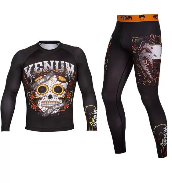 men compression set long sleeve t-shirt men's tight pants fitness bodybuilding clothes skull punisher rashguard sport suit, White;black
men compression set long sleeve t-shirt men's tight pants fitness bodybuilding clothes skull punisher rashguard sport suit, White;black