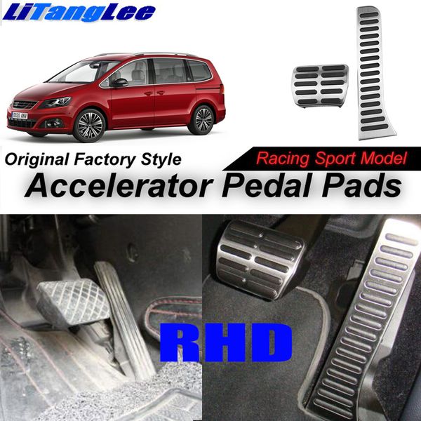 litanglee car accelerator pedal pad cover sport racing for seat alhambra 2 7n 2010~2018 at mt rhd foot throttle pedal cover
litanglee car accelerator pedal pad cover sport racing for seat alhambra 2 7n 2010~2018 at mt rhd foot throttle pedal cover