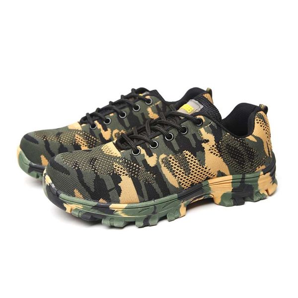 new exhibition men protective safety shoes anti-piercing men plus size outdoor steel toe cap military camouflage army work boots, Black;brown
new exhibition men protective safety shoes anti-piercing men plus size outdoor steel toe cap military camouflage army work boots, Black;brown