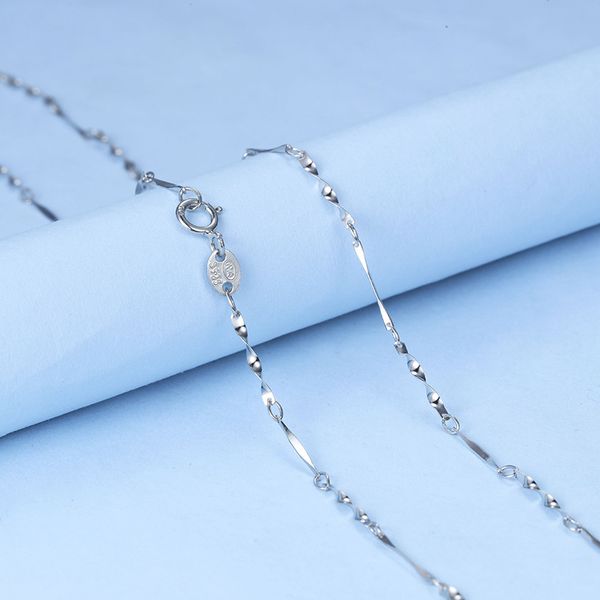 sterling silver jewelry fashion versatile necklace femininity twist piece chain sweater chain 40 45cm silver chain wholesale
sterling silver jewelry fashion versatile necklace femininity twist piece chain sweater chain 40 45cm silver chain wholesale