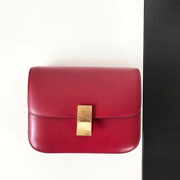 2019 new fashion shoulder bag brand designer party ladies shoulder bag smooth leather red size 23cm
2019 new fashion shoulder bag brand designer party ladies shoulder bag smooth leather red size 23cm